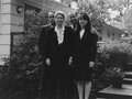 David, Sheila, Marc, and Sharon on the rear deck of our house (1986).