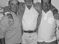 Me, Colonel Sidney, and Sergeant Flaherty at the first reunion (1997).