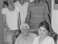 Standing: Wayne Cato'?s niece Holly, me, and Wayne's brother Howard (Holly's father); seated: Howard's wife Kate and Sheila.